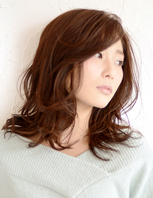大人の抜け感ロング