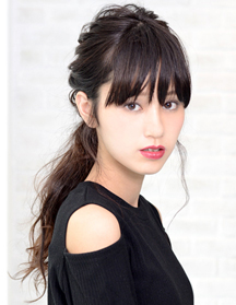 お呼ばれロングアレンジ