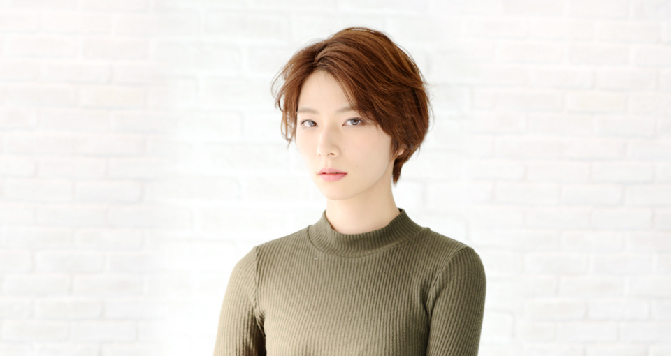 アシンメトリーショート