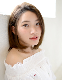 ツヤ×かわストレートミディアム
