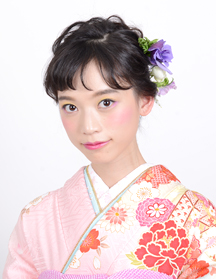 【振袖】ローズヘアアレンジ