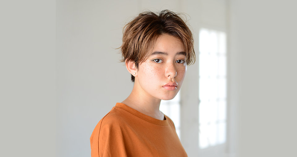 イノセントなショートスタイル
