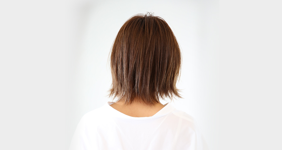 綺麗め外はねボブ