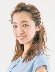 前髪編み込みアレンジ