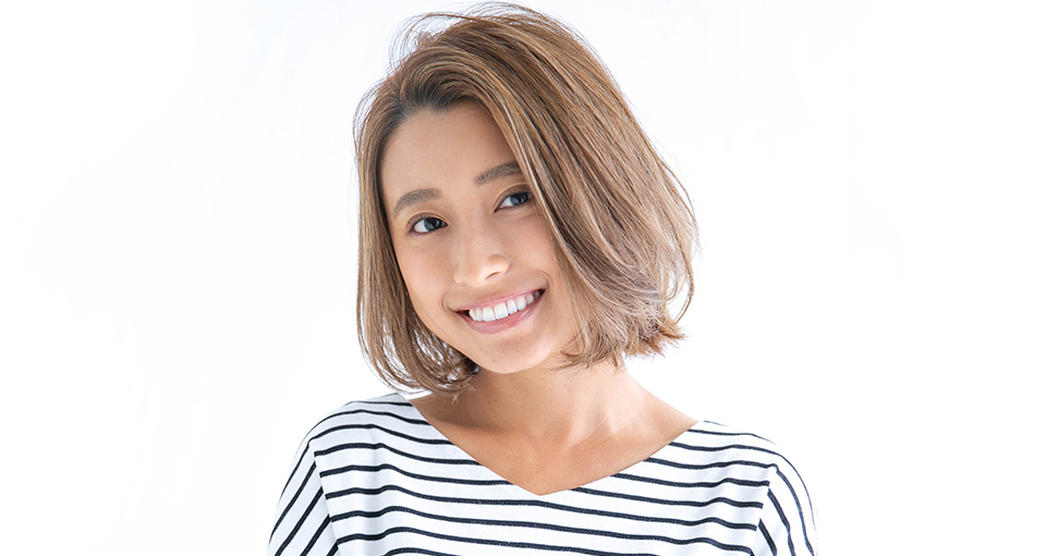 小顔ナチュラルボブ