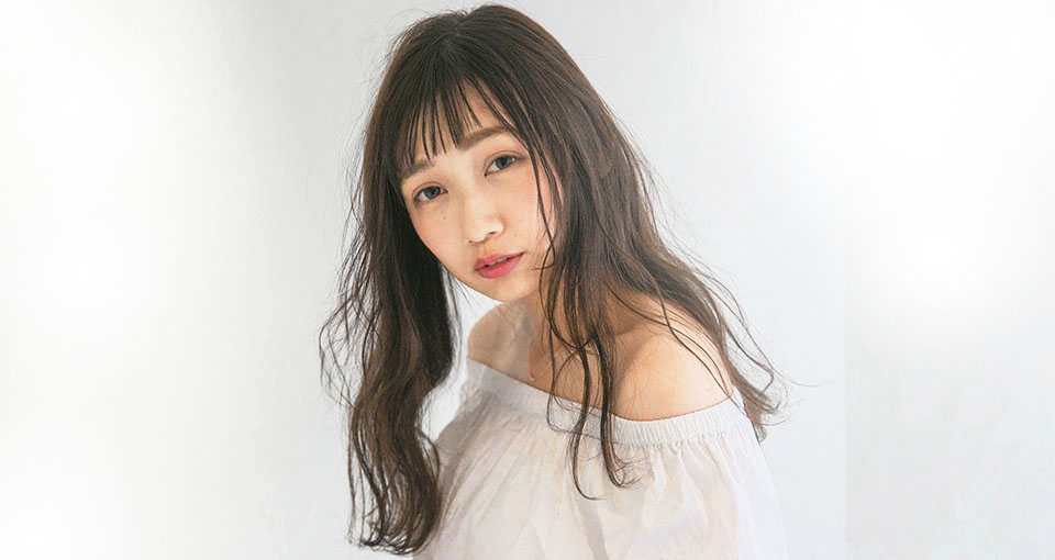 抜け感ウェーブスタイル