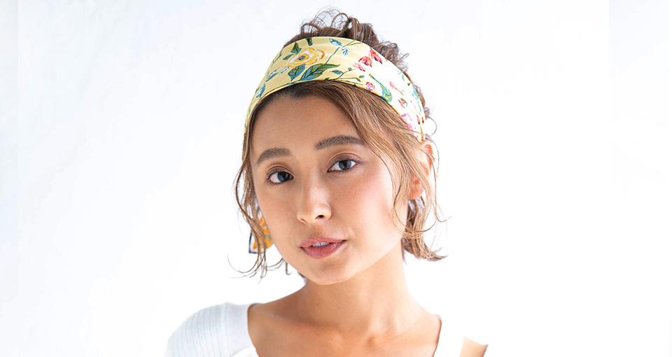 大人可愛いバンダナアレンジ