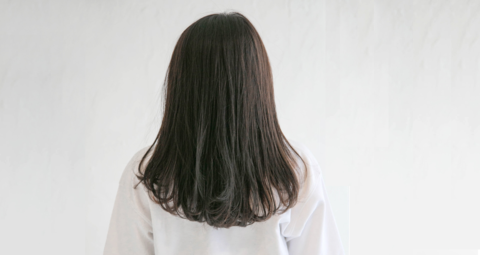 ナチュラルストレートセミディ