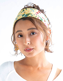 大人可愛いバンダナアレンジ
