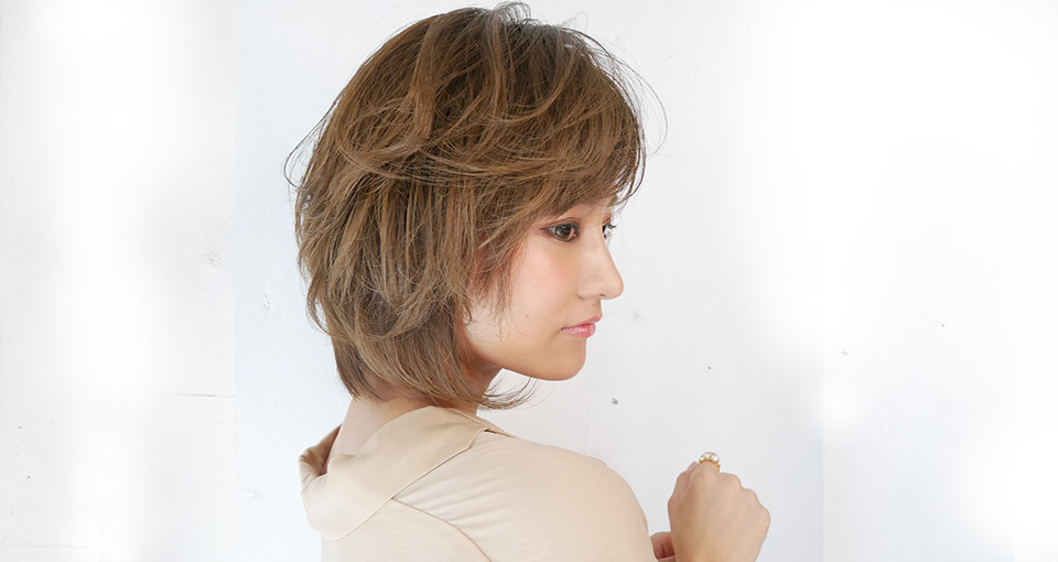 ニュアンスショートボブ