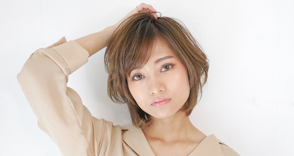 ニュアンスショートボブ