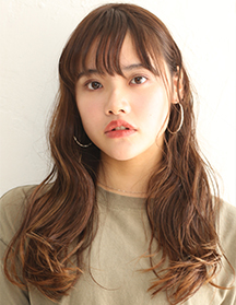 大人カジュアル×ゆるふわウェーブ