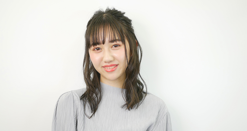簡単華やかハーフアップ