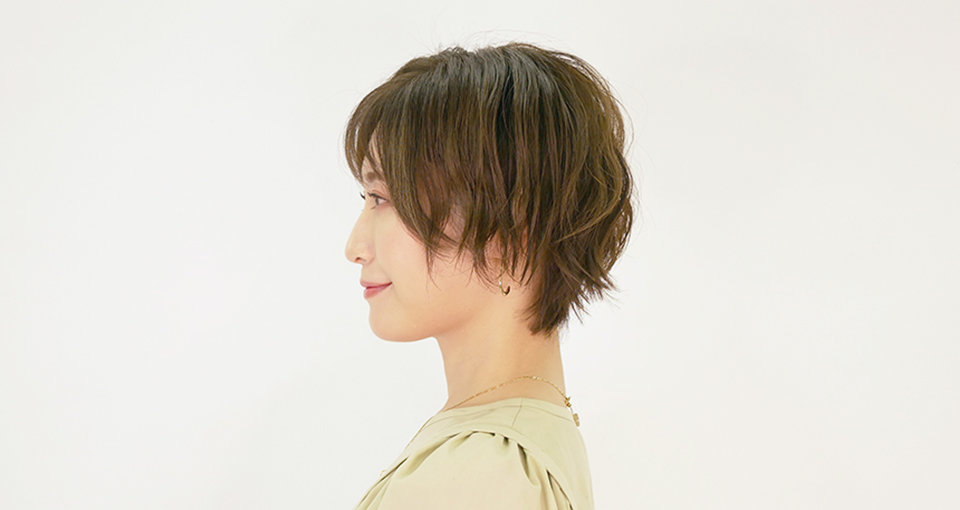 大人可愛いミセスショート