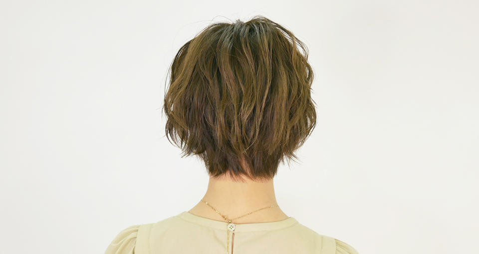 大人可愛いミセスショート