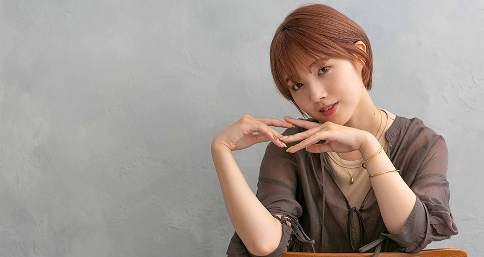 スッキリ丸みショートヘア