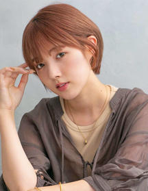 スッキリ丸みショートヘア
