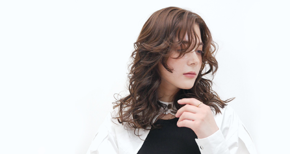 大人可愛いエアリーパーマ
