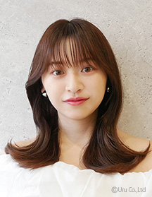 シースルーバングのヨシンモリ