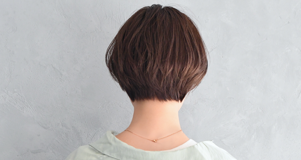 抜け感ショートボブ