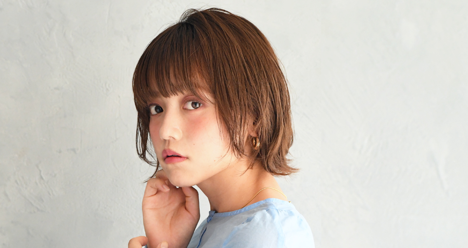 王道ぱっつん＋外ハネボブ