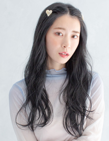 韓国風ヘアピンアレンジ