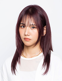 艶感ピンクパープルロング