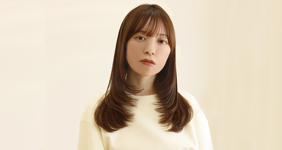 レイヤー×内巻きワンカール