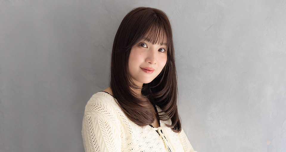 ハイレイヤー×内巻きワンカール